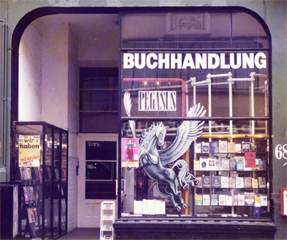 Buchhandlung Pegasos 1984